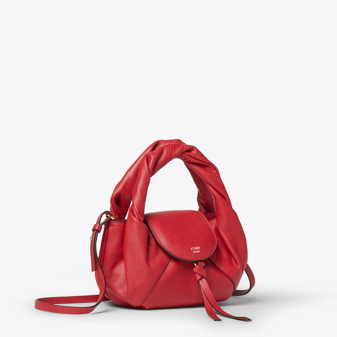 FENDI Fendi Spy Mini Red leather mini-bag - Image 4